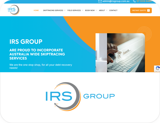 IRS Group — website built and grown by Digital Movement