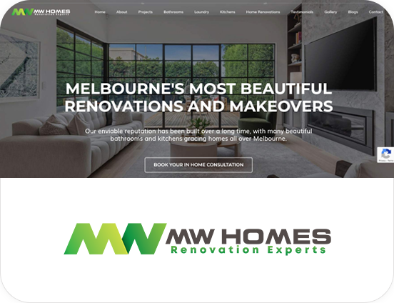 MW Homes — website built and grown by Digital Movement